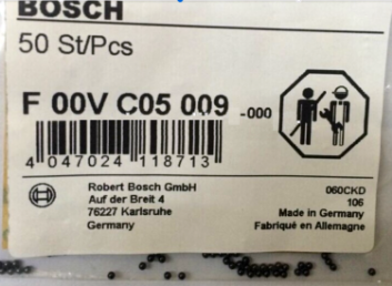 BOSCH Common Rail Injector Ball 4 cylinders F00V C05 009