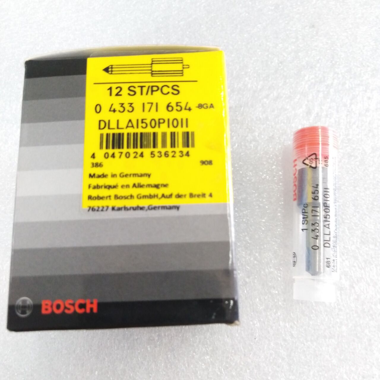 BOSCH COMMON RAIL NOZZLE DLLA150P1011 0433171654 FOR INJECTOR 0445110064101