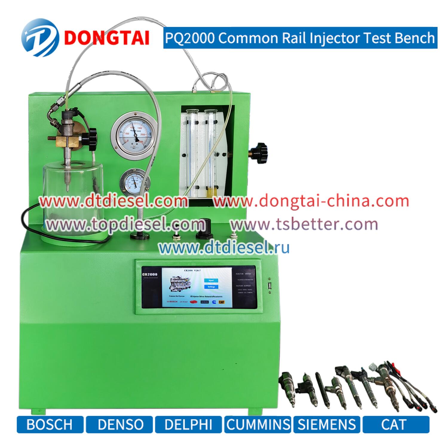 PQ2000 Common Rail Injector Tester