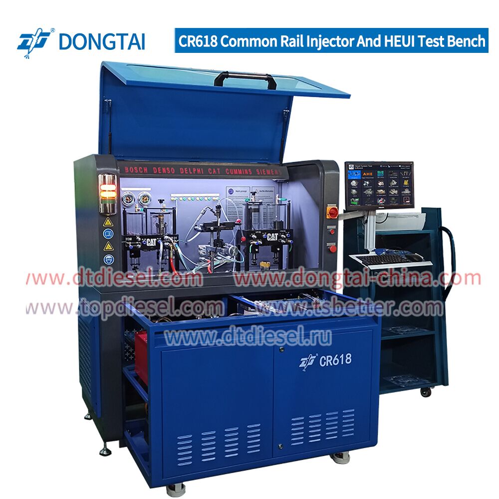 CR618-PRO COMMON RAIL INJECTOR AND HEUI TEST BENCH