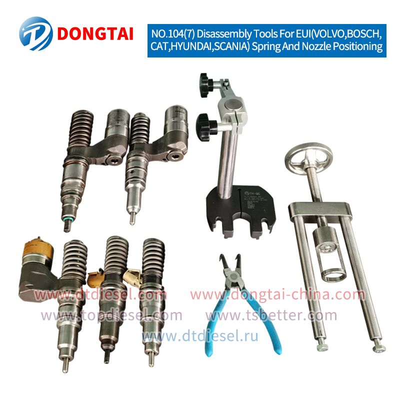 NO.104(7-1) Disassembly Tools For EUI(VOLVO,BOSCH,CAT,HYUNDAI,SCANIA) Spring And Nozzle Positioning
