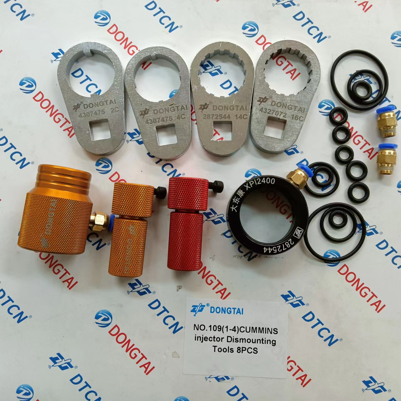 NO.109(1-4)CUMMINS ISG injector Dismounting Tools 8PCS