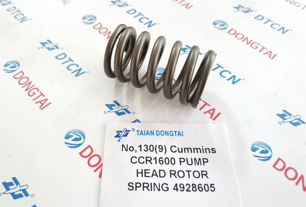 NO.130(9) Cummins CCR1600 PUMP HEAD ROTOR SPRING 4928605