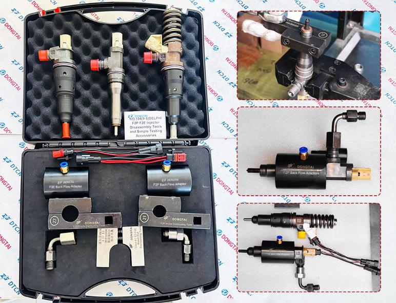 NO.104(9-5) DELPHI F2P F2E Injector  Disassembly Tools and Simple Testing  Accessories