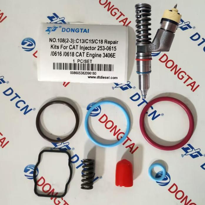 NO.108(2-3A):C13/C15/C18 Repair Kits For CAT Injector 253-0615 /0616 /0618 CAT Engine 3406E