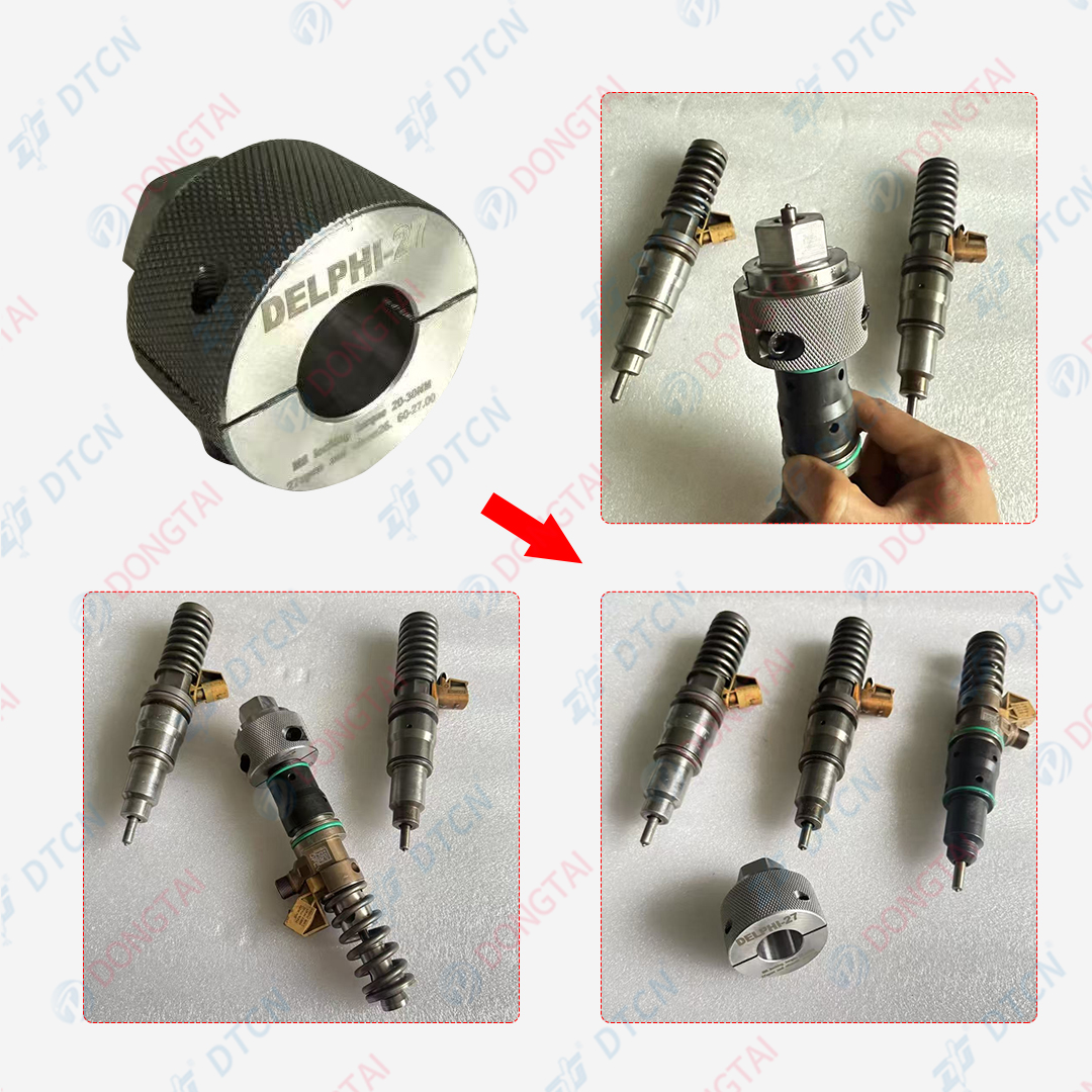 NO.104(8-2C) DELPHI 27 Nozzle Nut Disassembly Tool for Volvo E1 E3 Injector