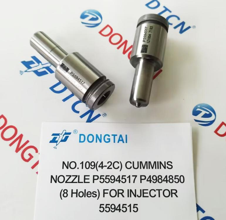 NO.109(4-2C) CUMMINS NOZZLE P5594517 P4984850 (8 Holes) FOR INJECTOR 5594515