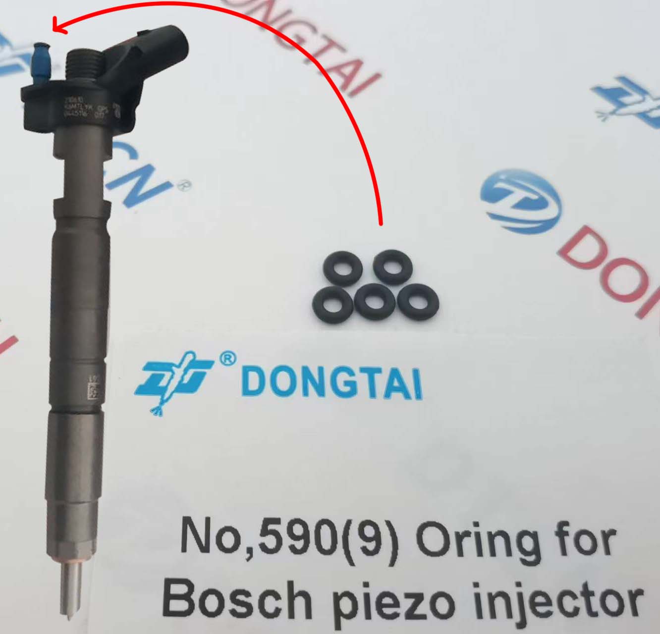 NO.590(9-1) O ring E1023505 for Bosch piezo injector