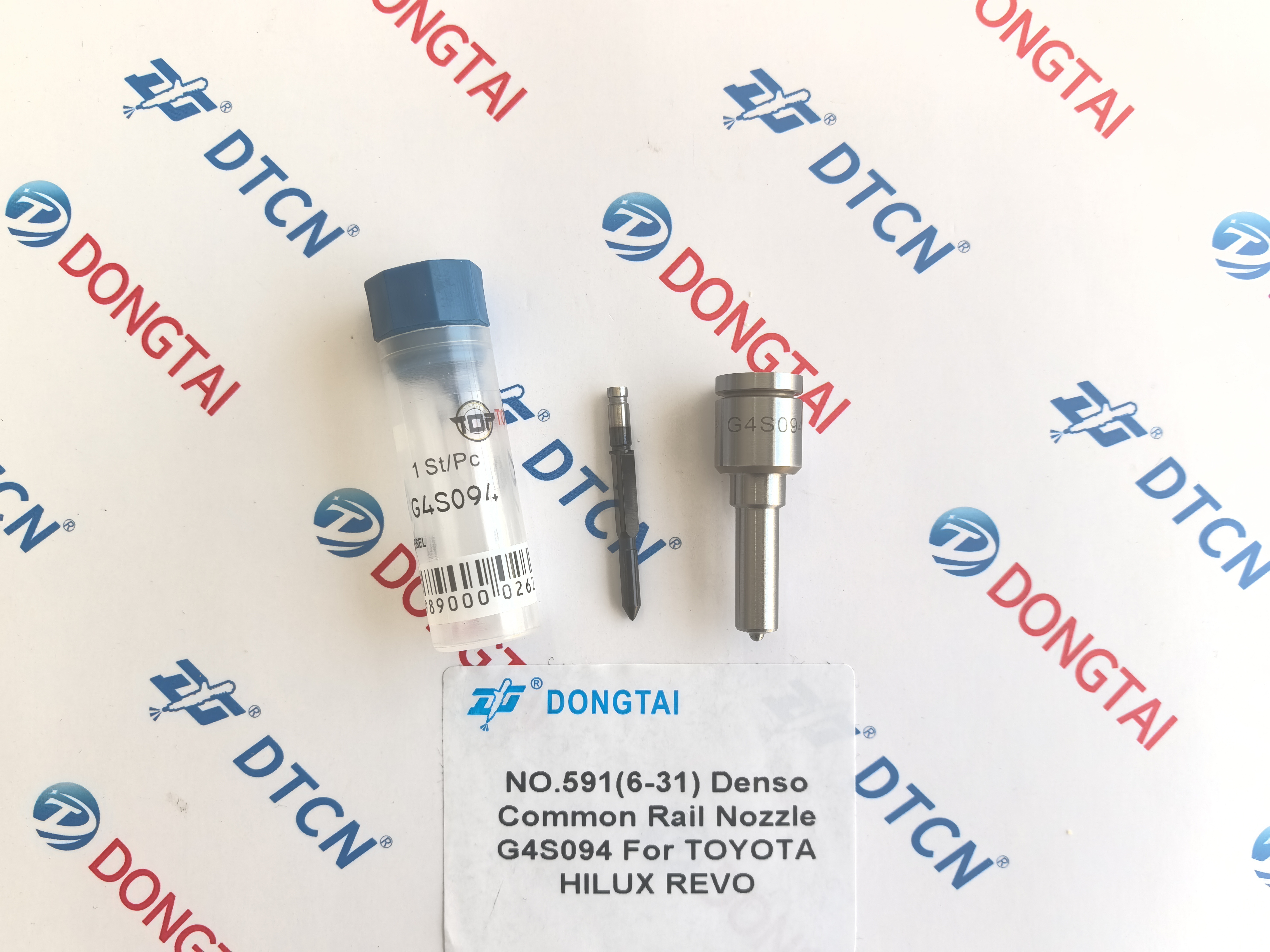 NO.591(6-31)DENSO Common Rail Injector Nozzle G4S094 For TOYOTA HILUX REVO